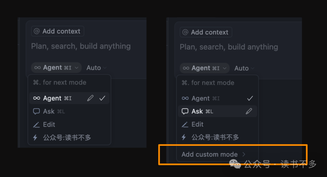 Add custom mode