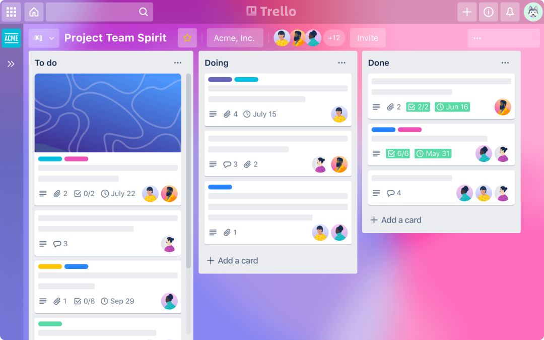 知识图谱可视化工具Trello