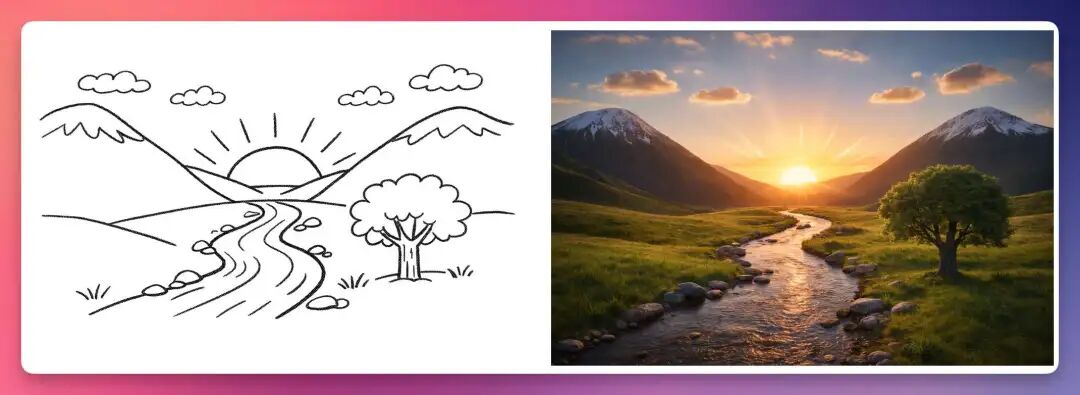 左边为输入图,右边为输出图