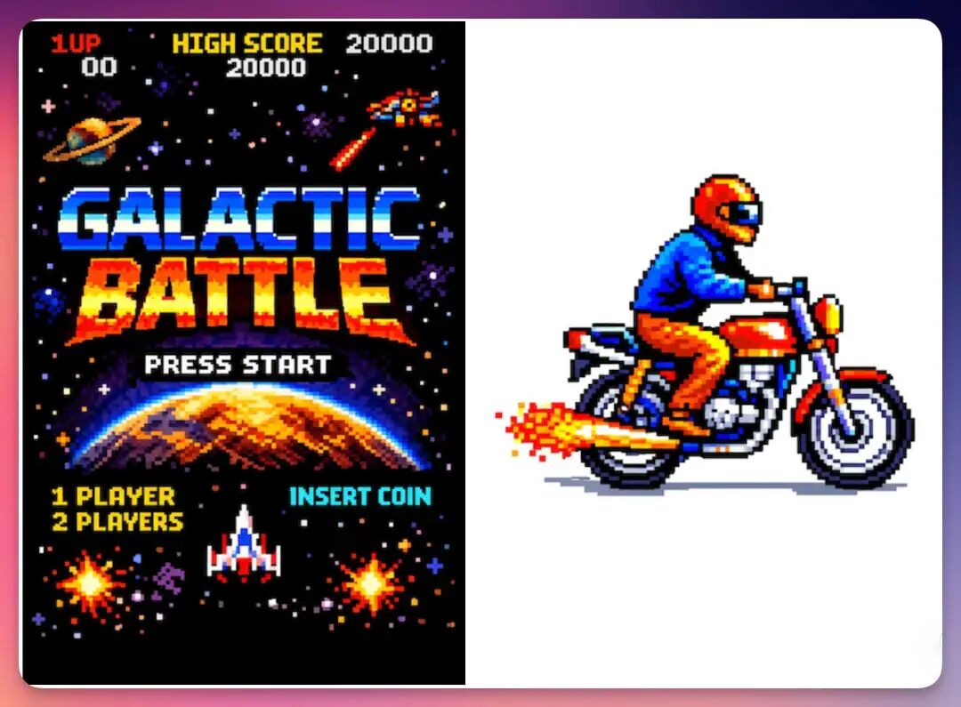 左边输入图,右边输出图