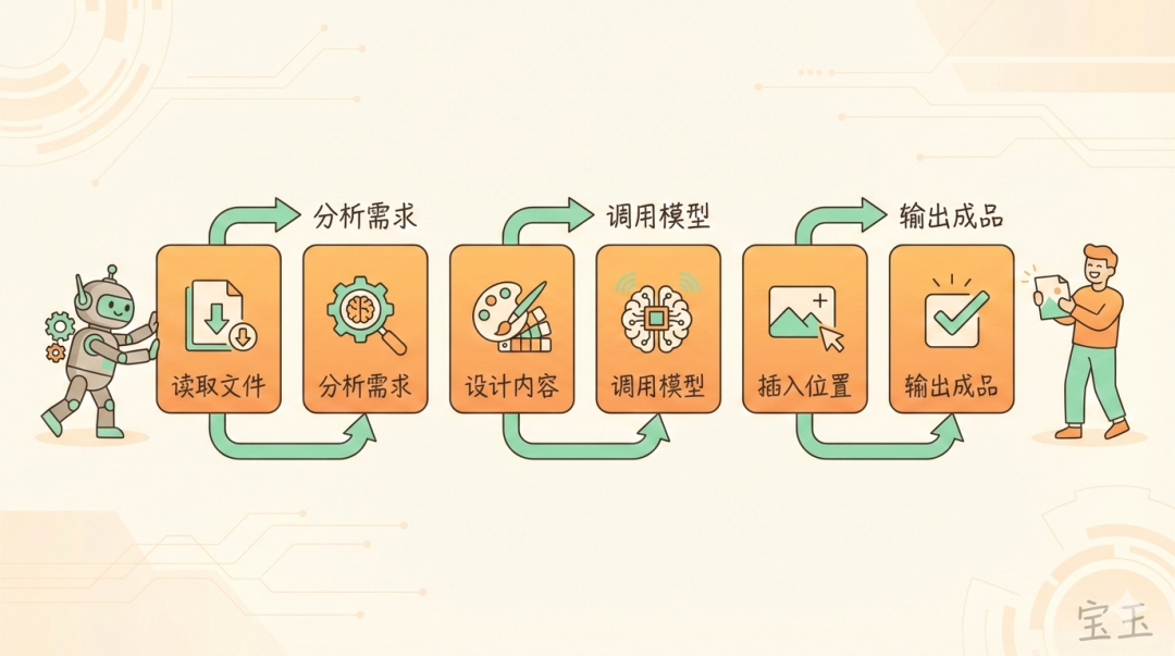 Agent 配图工作流:6 步自动化完成